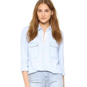 {rails} marlow light vintage wash shirt